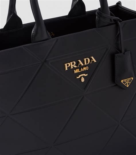 prada sign logo bag|prada symbole tote bag.